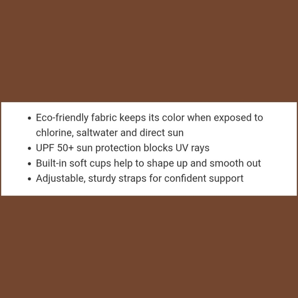 Alaskan Hardgear (AKHG) Lost Lake Built-in Bra Tankini - sz 16 - Picture 3 of 9